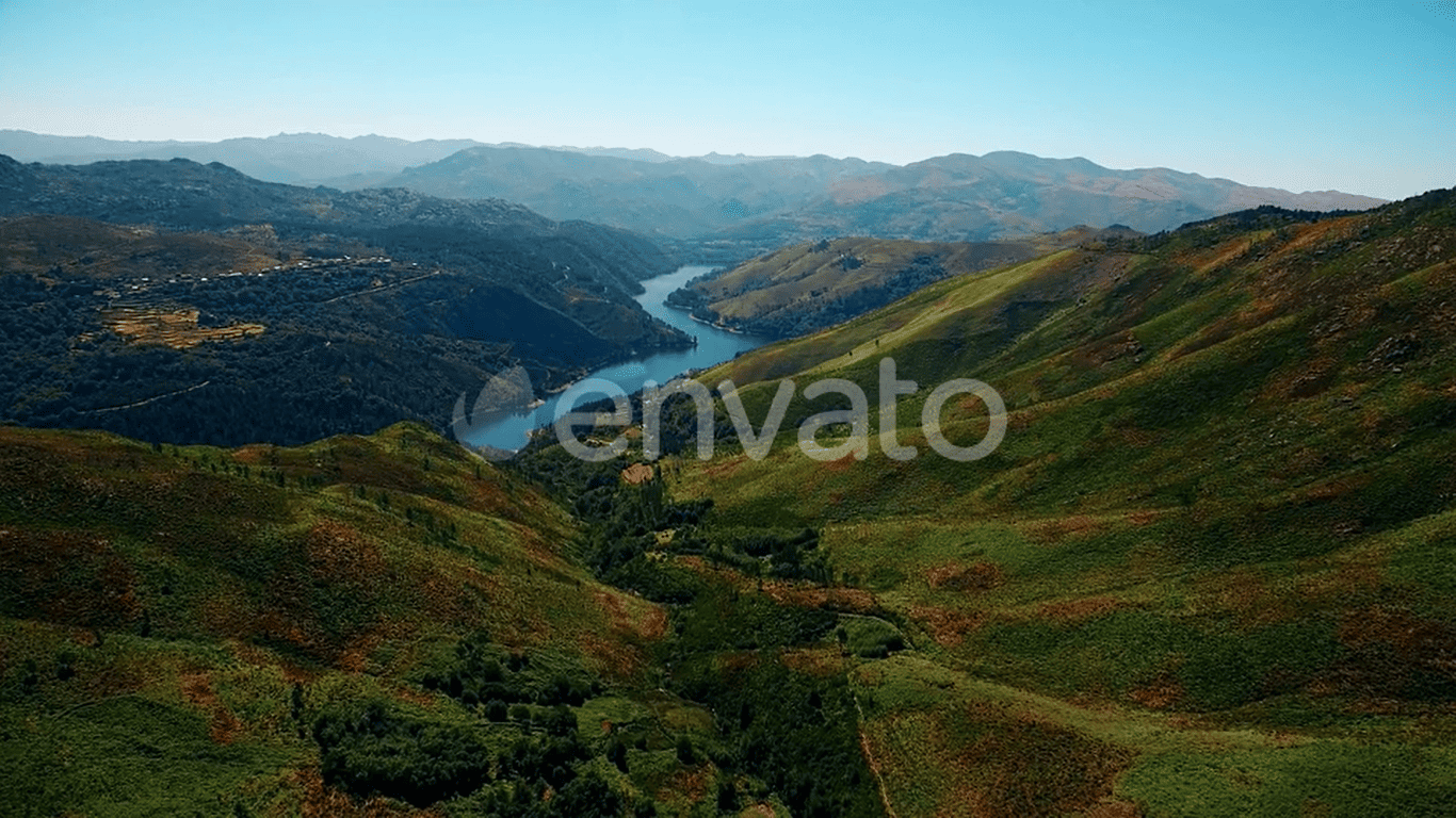 Breathtaking Valley Nature Landscape