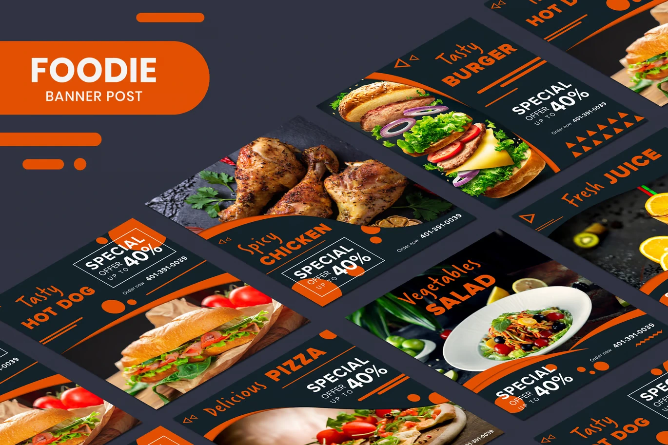 Foodie Banner Template