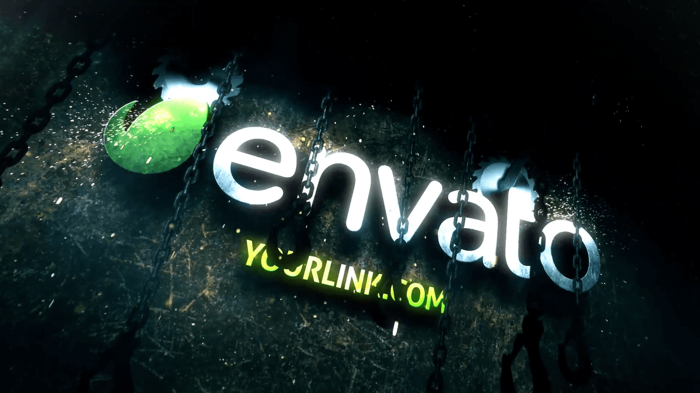 Dark Saw Logo for After Effects