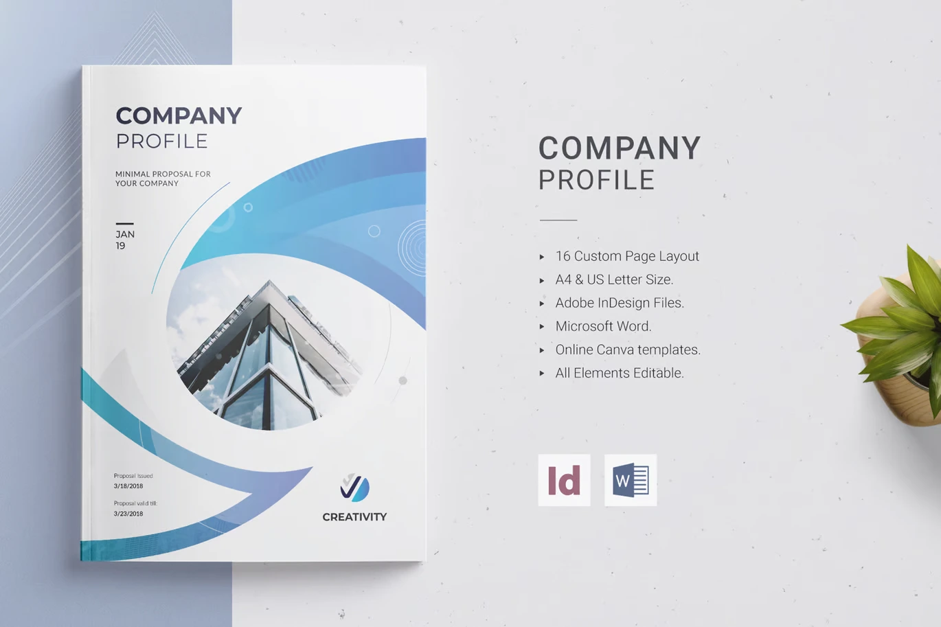 The Company Profile Word Template