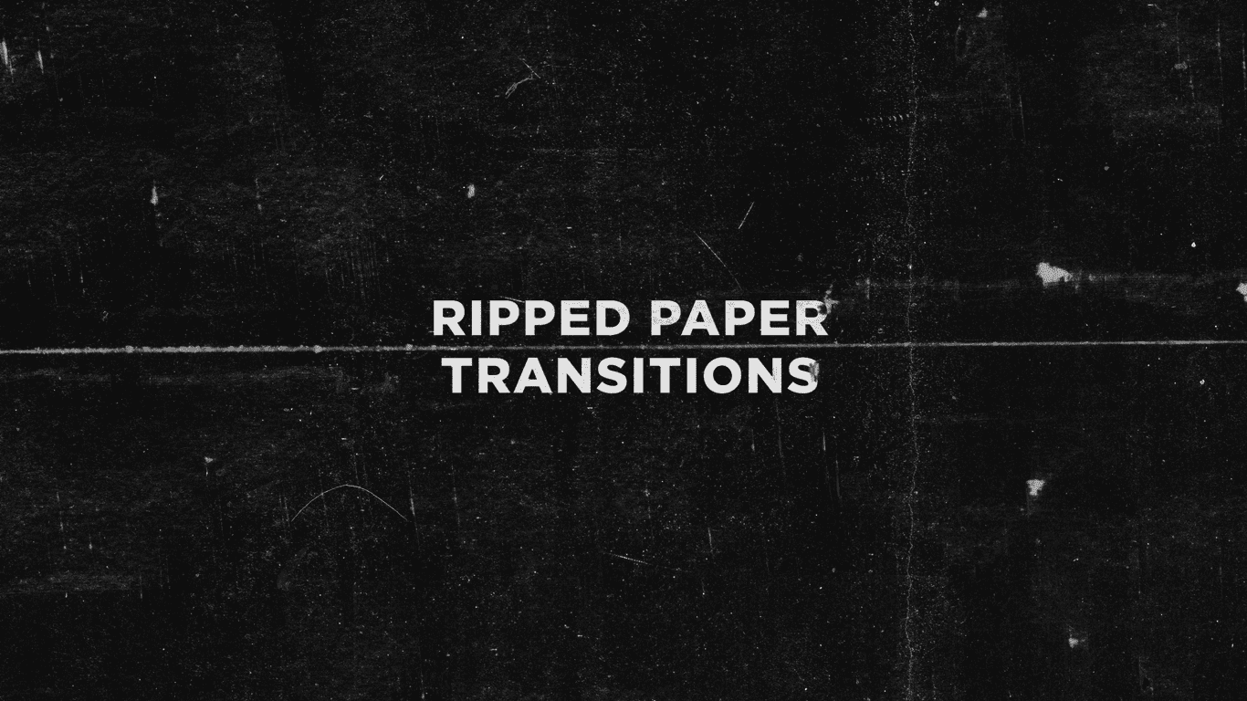 Vertical Ripped Paper Transitions | MOGRT