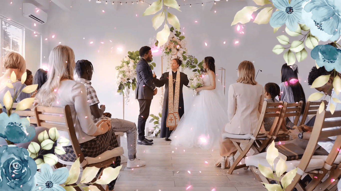 Romantic Wedding Slideshow (MOGRT)