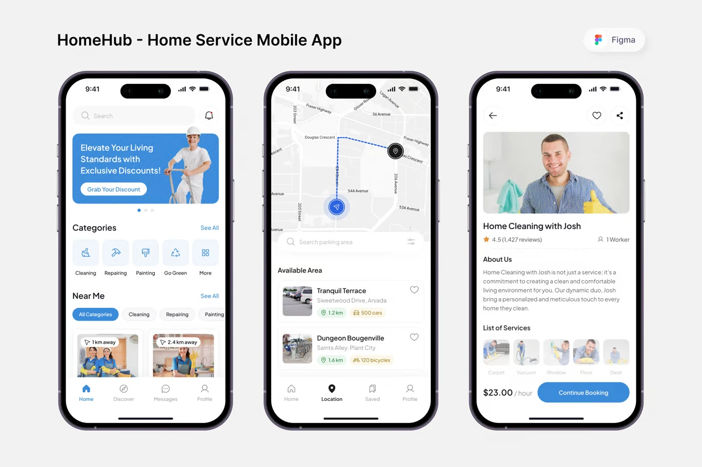 HomeHub - Home Service Mobile App