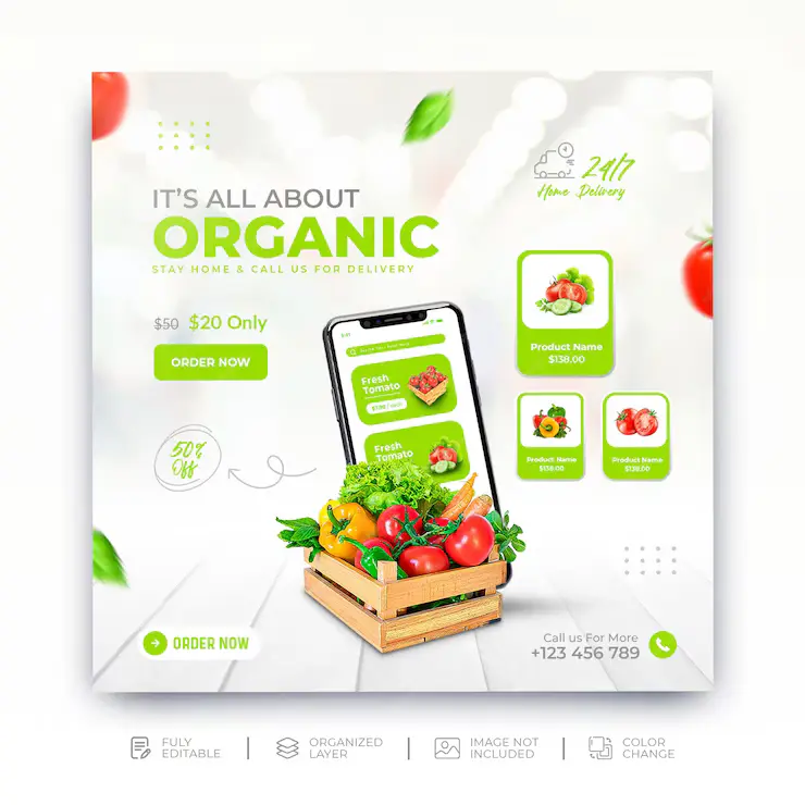 Vegetable and grocery