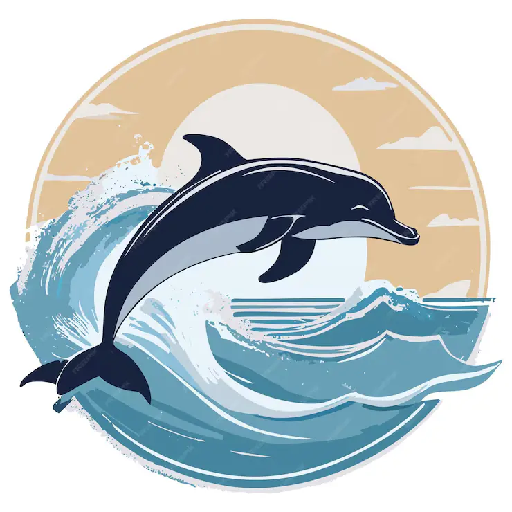 Dolphin Silhouette Vector